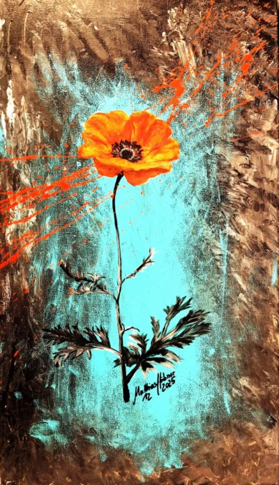 Roter Mohn (Werkgruppe Natur) – SOLD